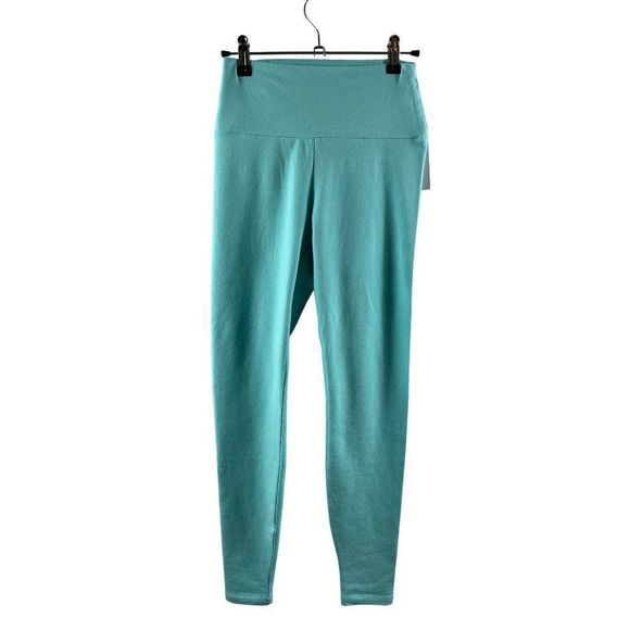 Ugg Women's Saylor 7/8 High Rise Legging in Laguna Blue Small Organic Cotton - Picture 2 of 12